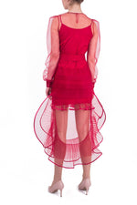 Tulle Dress Red